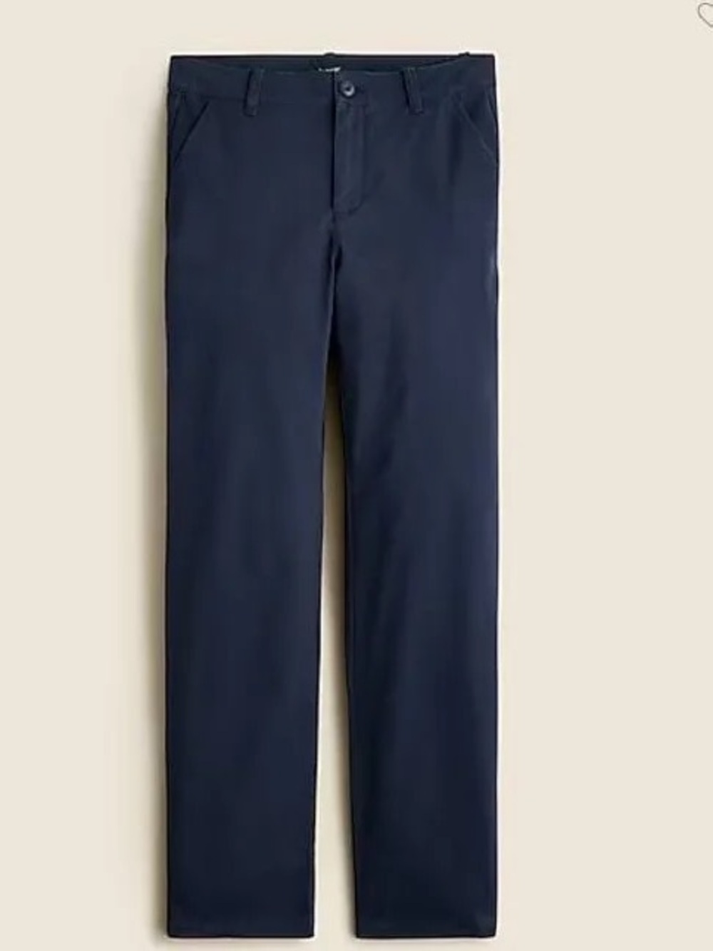 J.Crew Women’s Kate Straight-Leg Pant Chino in Navy Blue, Size 6 - Picture 4 of 11